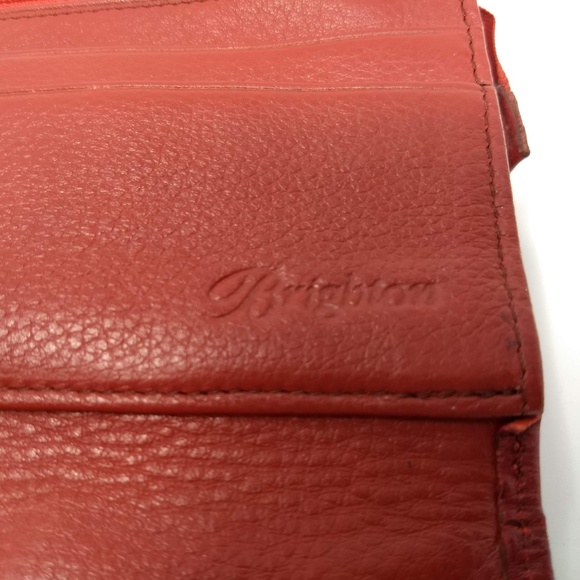 BRIGHTON RED ORGANIZER BAG/CLUTCH - Picture 7 of 8